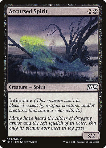 Accursed Spirit | MTG Mystery Booster | MB1