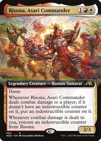 Risona, Asari Commander | MTG Kamigawa: Neon Dynasty | NEO