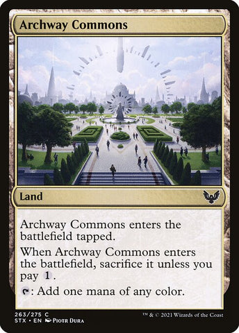 Archway Commons | MTG Strixhaven: School of Mages | STX