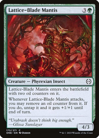 Lattice-Blade Mantis | MTG Phyrexia: All Will Be One | ONE