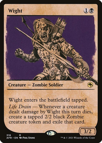 Wight | MTG Adventures in the Forgotten Realms | AFR