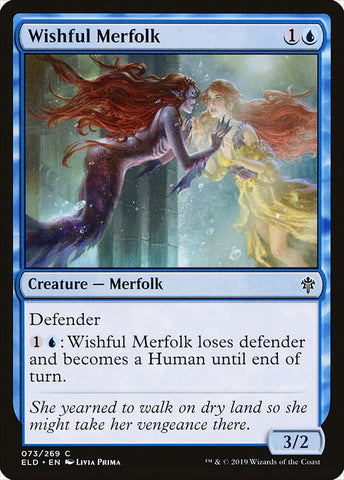 Wishful Merfolk | MTG Throne of Eldraine | ELD