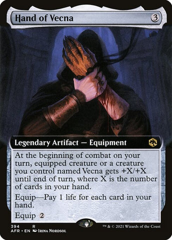 Hand of Vecna | MTG Adventures in the Forgotten Realms | AFR