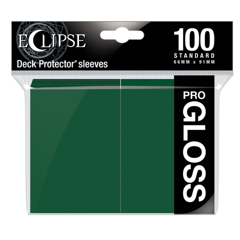 Eclipse PRO Gloss Standard Sleeves: Forest Green (100)
