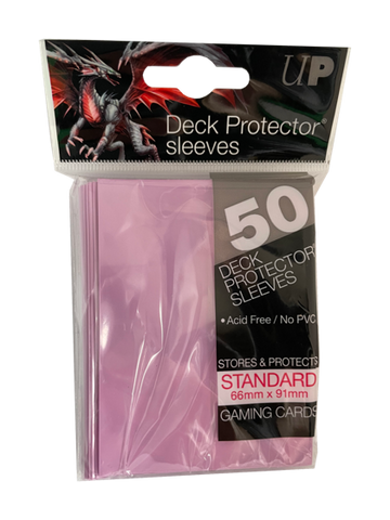 Ultra Pro Standard Card Sleeves 50 pack Pink